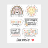 かわいい小児ナースステッカーパック、ペット看護 シール (シート)