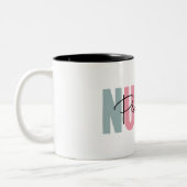 かわいい小児ナース ツートーンマグカップ (左)