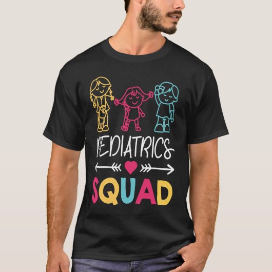 かわいい小児ナース Tシャツ (正面)