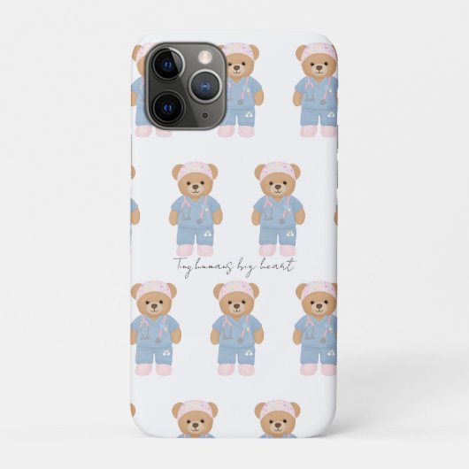 かわいい小児科看護師iPhoneケース Case-Mate iPhoneケース (裏)