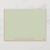 かわいい小妖精や小人およびクリスマスのソックス シーズンポストカード (裏面)