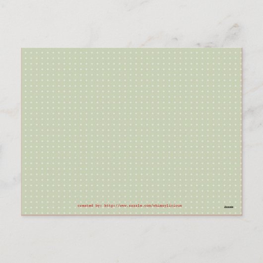 かわいい小妖精や小人およびクリスマスのソックス シーズンポストカード (裏面)