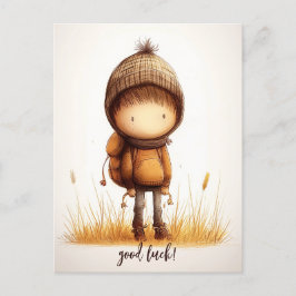 かわいい小学生 ポストカード