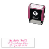 かわいい小差出人住所 セルフインキングスタンプ (インサイチュ)