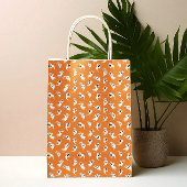 かわいい小幽霊たち怖いおもしろいハロウィーン ミディアムペーパーバッグ