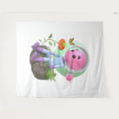 かわいい小惑星 タペストリー (正面(横))