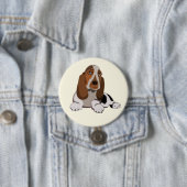かわいい小犬 缶バッジ (インサイチュ)
