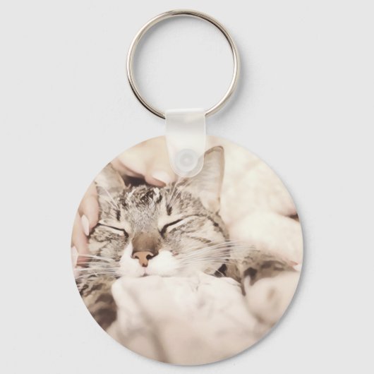 かわいい小猫 キーホルダー (裏面)