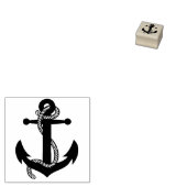 かわいい小航海のいかり結婚文房具 ラバースタンプ (押印)