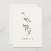 かわいい小魚ありがとう ノートカード (正面/裏面)