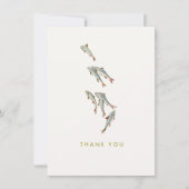 かわいい小魚ありがとう ノートカード (正面)