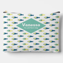 かわいい小魚。 アクセサリーポーチ