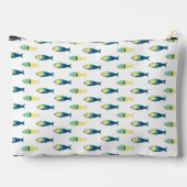 かわいい小魚。 アクセサリーポーチ (裏面)