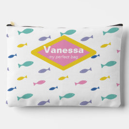 かわいい小魚。 アクセサリーポーチ