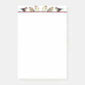 かわいい小鳥たち ポストイット (正面)