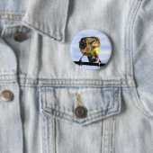 かわいい小鳥ボタン 缶バッジ (インサイチュ)