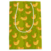 かわいい小鳥 ミディアムペーパーバッグ (正面)