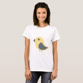 かわいい小鳥Tシャツ Tシャツ (正面フル)