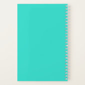 かわいい少女の日記帳 ノートブック (裏面)