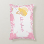 かわいい少女の祈りと詩 アクセントクッション (正面(垂直))