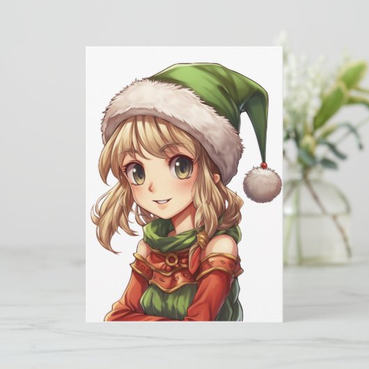 かわいい少女エルフ 招待状 (スタンド正面)