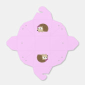 かわいい少女ハリネズミ フェイバーボックス (折り畳みなし)