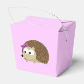 かわいい少女ハリネズミ フェイバーボックス (裏面サイド)