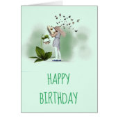 かわいい少女漫画本好きの本虫の誕生日 (正面)