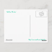 かわいい少女 - 海の少女 ポストカード (裏面)