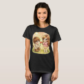 かわいい少年と少女のTシャツ Tシャツ (正面フル)