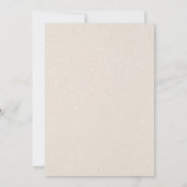 かわいい少年天使の洗礼招待状 招待状 (裏面)