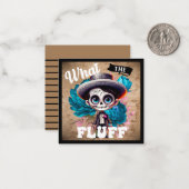 かわいい少年 スカルシュガー ノートカード (正面/裏面インサイチュ)