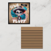 かわいい少年 スカルシュガー ノートカード (正面/裏面)