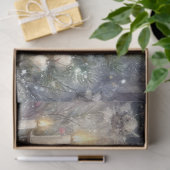 かわいい居心地のバニーウィンターワンダーランドデカップージ 薄葉紙 (ギフト)