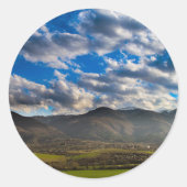 かわいい山のプランナーシール ラウンドシール (正面)