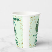 かわいい山羊座ファースト誕生日&金ゴールド紙吹雪 紙コップ (右)