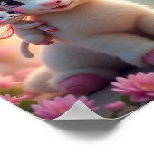 かわいい希少動物 ポスター (角)