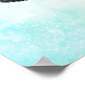 かわいい平和ラブミツバチ ポスター (角)