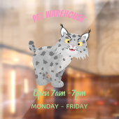 かわいい平均bobcat lynx漫画 ウィンドウサイン (シート2)