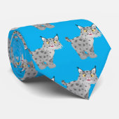 かわいい平均bobcat lynx漫画 ネクタイ (ロール)