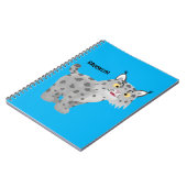 かわいい平均bobcat lynx漫画 ノートブック (左側)