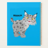 かわいい平均bobcat lynx漫画 プランナー手帳 (裏面)