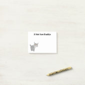 かわいい平均bobcat lynx漫画 ポストイット (デスク上)