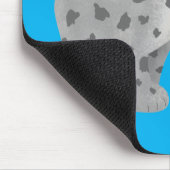 かわいい平均bobcat lynx漫画 マウスパッド (コーナー)