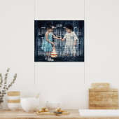 かわいい年間カレンダー2023 フォトポスター ポスター (キッチン)