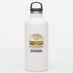 かわいい幸せかわいいハンバーグ シール