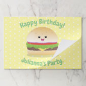かわいい幸せかわいいハンバーグ ペーパーパッド (折り畳み)