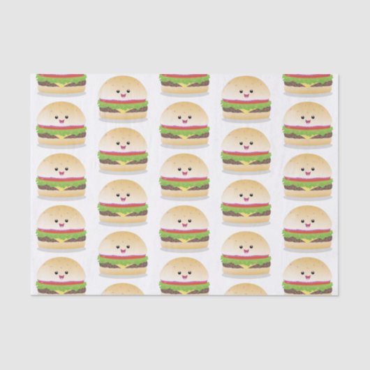 かわいい幸せかわいいハンバーグ 薄葉紙 (正面)