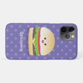 かわいい幸せかわいいハンバーグ Case-Mate iPhoneケース (裏面(横))