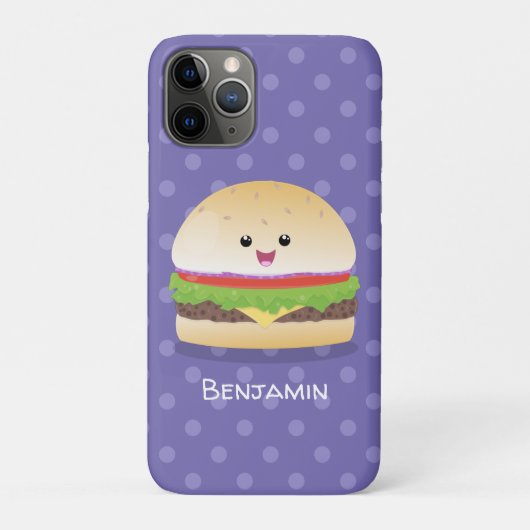 かわいい幸せかわいいハンバーグ Case-Mate iPhoneケース (裏)
